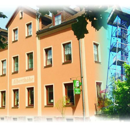 Waldgasthof & Hotel Alberthoehe Lichtenstein  Buitenkant foto